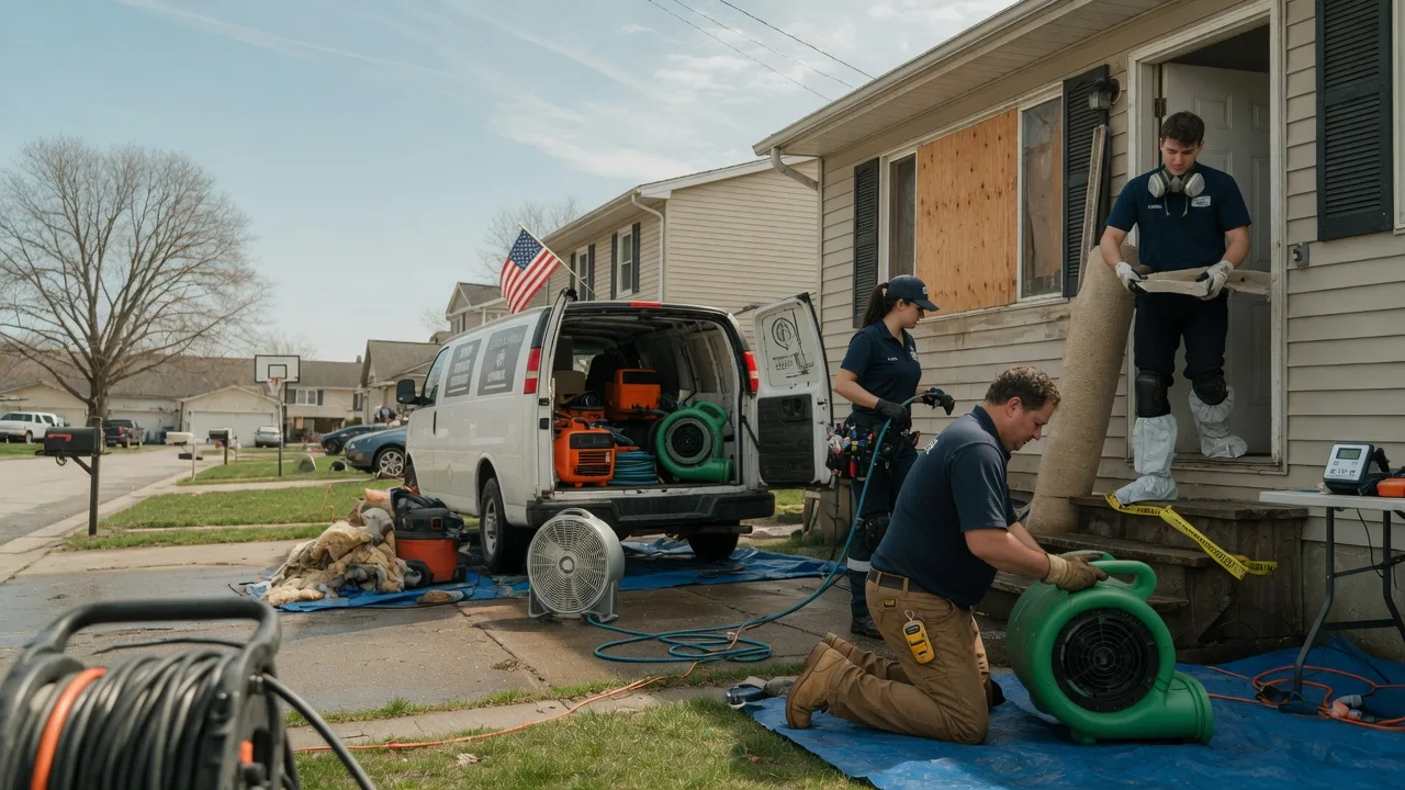 Water Damage Restoration in Mazomanie, WI near me